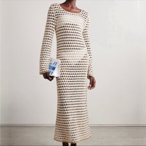 Zimmermann Tallow Crochet Dress